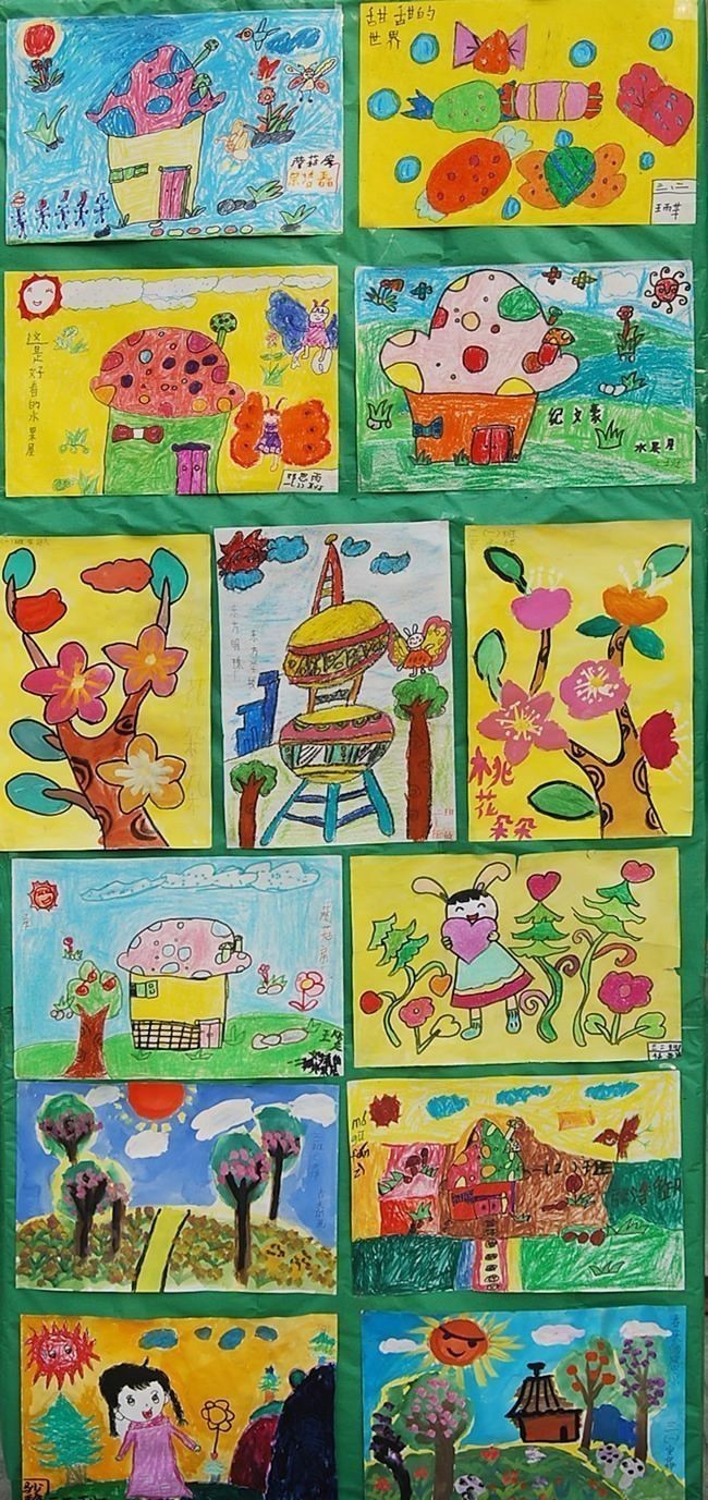 洛陽東方外國語學校圣誕節(jié)畫展